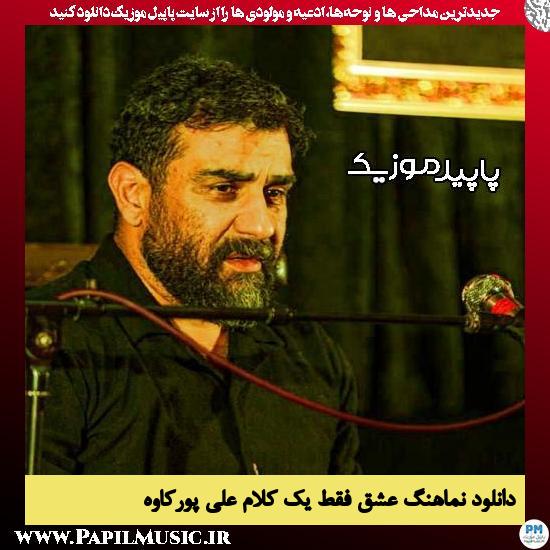 دانلود آهنگ عشق فقط یک کلام از علی پورکاوه